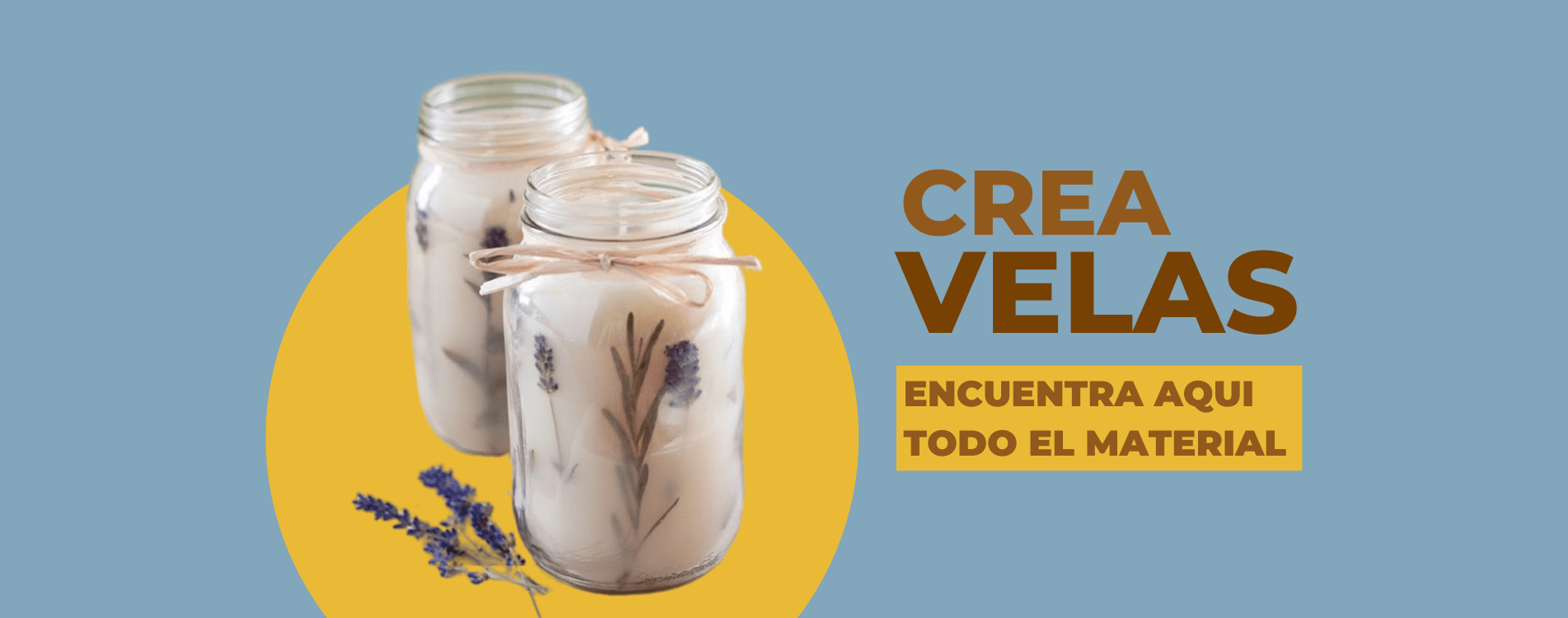 Material de velas al mejor precio